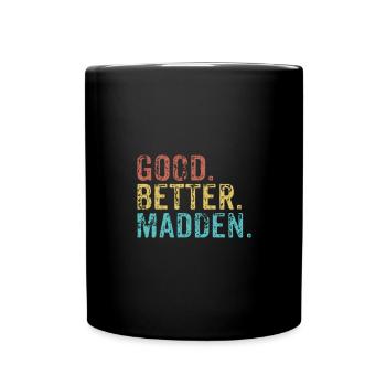 Bon mieux Madden - Mug uni - noir - Devant