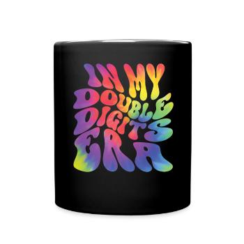 Décoration d’anniversaire à deux chiffres filles 10 - Mug uni - noir - Devant
