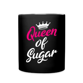 Cadeau de gâteau d’amant de gâteau - Mug uni - noir - Devant