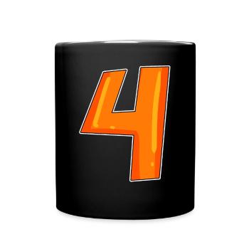 4 - Mug uni - noir - Devant