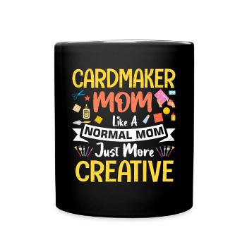 Creative Design for Paper Art Crafts - Full Colour Mug - black - Front