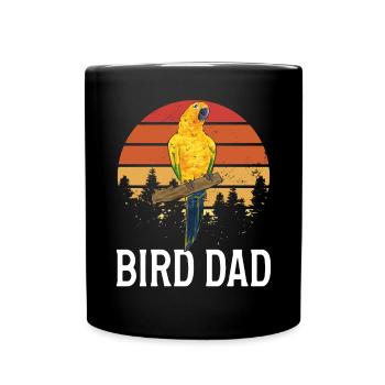 Parakeet Parrot Parakeet Bird - Full Colour Mug - black - Front