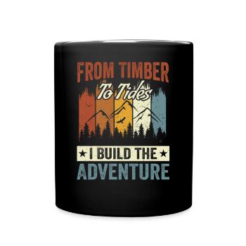 Vêtements pour les amateurs de construction navale et - Mug uni - noir - Devant