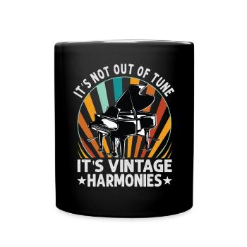 Piano Player Pianist Classical - Full Colour Mug - black - Front
