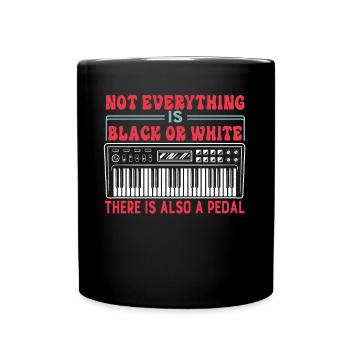 Piano Player Pianist Outfit for Lovers - Full Colour Mug - black - Front