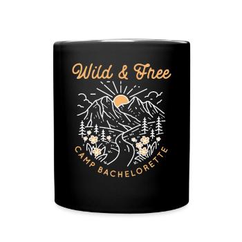 Bachelorette Hen Party Bride - Full Colour Mug - black - Front