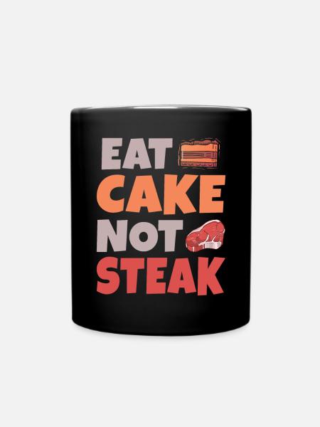 Cake Lover Cake Gift - Tasse einfarbig - Schwarz