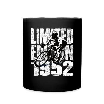 Limited Edition 1952 Limited Edition Geburtstag - Tasse einfarbig - Schwarz - Vorne