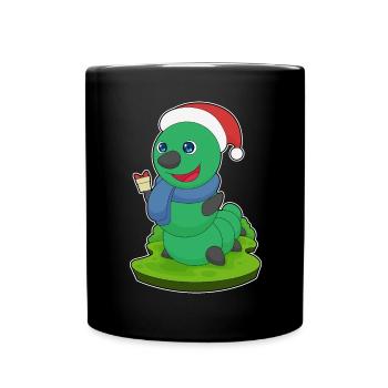 Forfait de Noël Caterpillar - Mug uni - noir - Devant