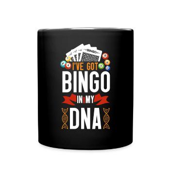 Bingo Player I've Got Bingo In My - Tasse einfarbig - Schwarz - Vorne