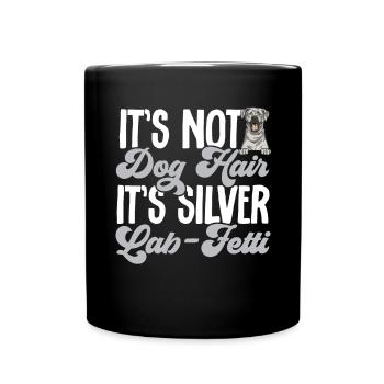 Silver Labrador Retriever Silver Lab - Mug uni - noir - Devant