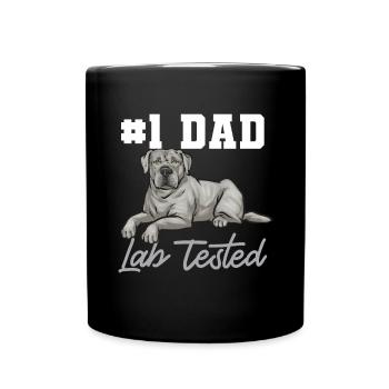 Silver Labrador Retriever Silver Lab - Mug uni - noir - Devant