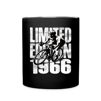 Limited Edition 1966 Limited Edition Geburtstag - Tasse einfarbig - Schwarz - Vorne