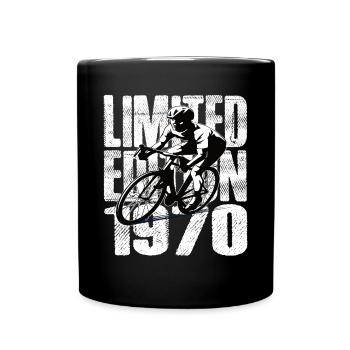 Limited Edition 1970 Limited Edition Geburtstag - Tasse einfarbig - Schwarz - Vorne