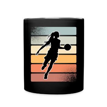 Basketball Basketball Women Basketball - Full Colour Mug - black - Front