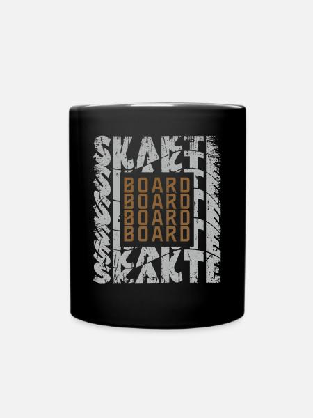 Skateboard Skate Skater Skater Skater - Mug uni - noir