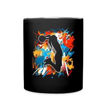 Basketball Basketball Women Basketball - Full Colour Mug - black - Front
