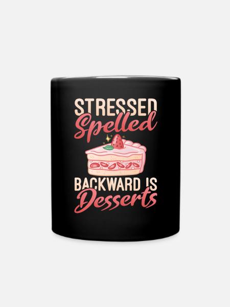 Cake Lover Cake Gift - Tasse einfarbig - Schwarz
