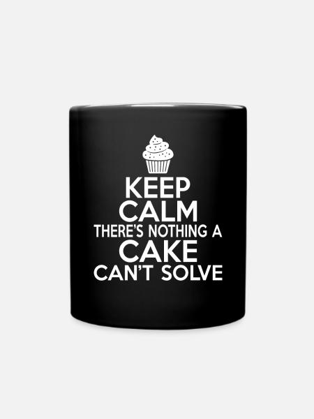 Cake Lover Cake Gift - Tasse einfarbig - Schwarz