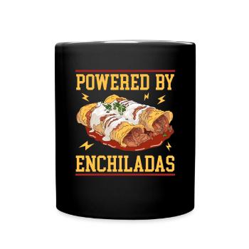 Enchilada Mexican Food Enchiladas Gift - Full Colour Mug - black - Front