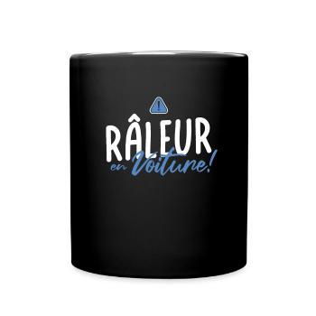 CAR SCRAPER - For those who complain while driving - Full Colour Mug - black - Front