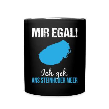Peu importe que je vais Steinhuder Meer - cadeau - Mug uni - noir - Devant