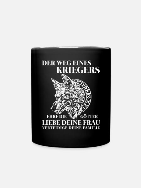 T-shirt Viking Valhalla Valhalla Dieu Odin - Mug uni - noir