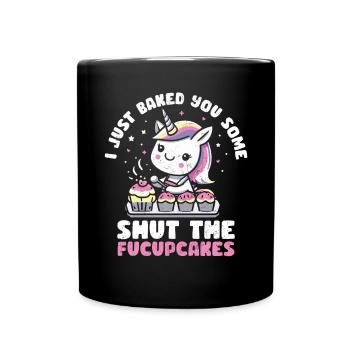 Cupcake - Full Colour Mug - black - Front