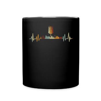 Hamburg Tshirt Homme Femmes Moin Hamburch Hafen - Mug uni - noir - Devant