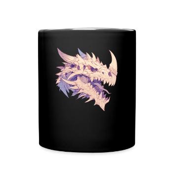 Dragon Halloween Dragon Kids - Full Colour Mug - black - Front