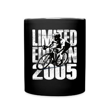 Limited Edition 2005 Limited Edition Geburtstag - Tasse einfarbig - Schwarz - Vorne
