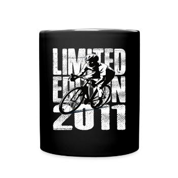 Limited Edition 2011 Limited Edition Geburtstag - Tasse einfarbig - Schwarz - Vorne