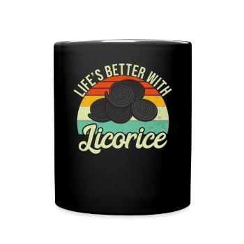 Licorice Gifts - Full Colour Mug - black - Front