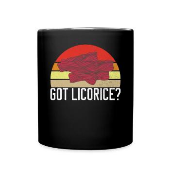 Licorice Gifts - Full Colour Mug - black - Front