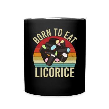 Licorice Gifts - Full Colour Mug - black - Front