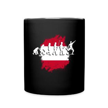 Austria Österreich Wien Steiermark Tirol - Tasse einfarbig - Schwarz - Vorne