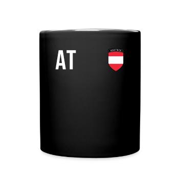 Austria Austria Vienna Styria Tyrol - Full Colour Mug - black - Front