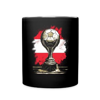 Austria Österreich Wien Steiermark Tirol - Tasse einfarbig - Schwarz - Vorne
