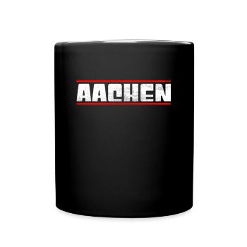 Aachen - Full Colour Mug - black - Front