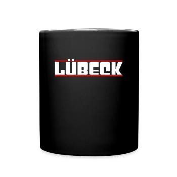 Lübeck - Full Colour Mug - black - Front