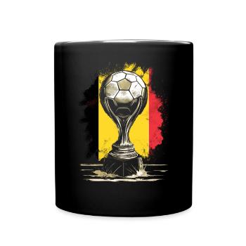 Belgium Belgique Belgie Belgium Brussels Football - Full Colour Mug - black - Front