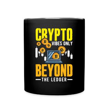Crypto-monnaie IA et crypto enthousiaste Blockchain - Mug uni - noir - Devant