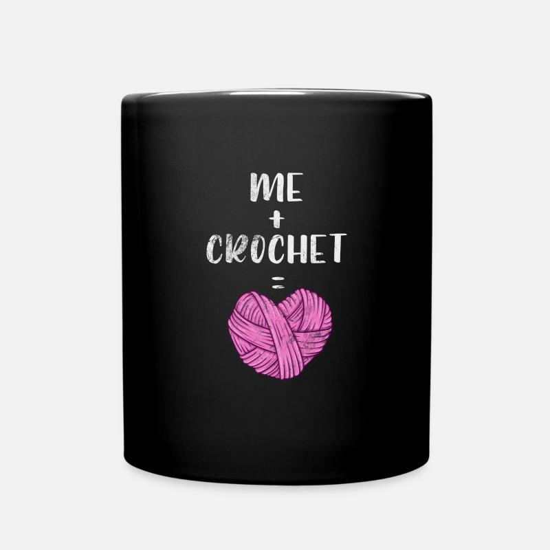 Crochet Tricot - Mug uni - noir