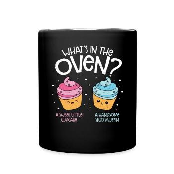 Cupcake - Full Colour Mug - black - Front