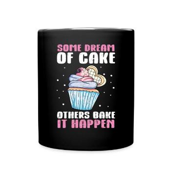 Cupcake - Full Colour Mug - black - Front