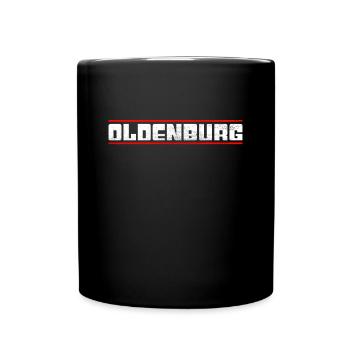 Oldenburg - Tasse einfarbig - Schwarz - Vorne