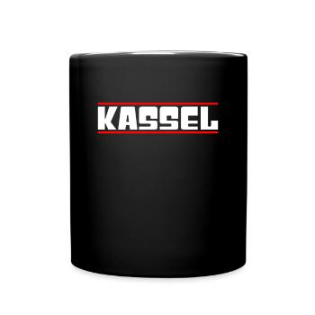 Kassel - Tasse einfarbig - Schwarz - Vorne