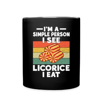 Licorice Gifts - Full Colour Mug - black - Front