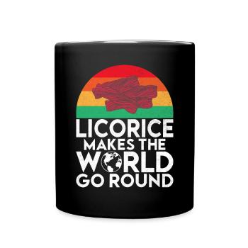 Licorice Gifts - Full Colour Mug - black - Front