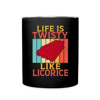Licorice Gifts - Full Colour Mug - black - Front